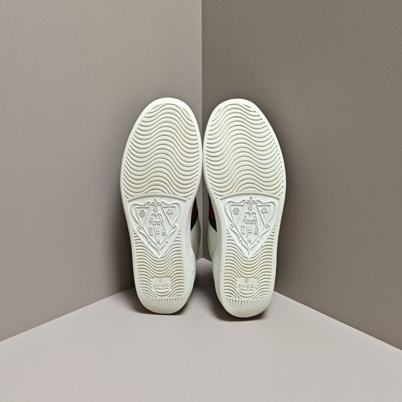 Gucci Gucci Ace Embroidered Floral Low-Top Sneakers 0079 Size US 5.5 / IT 35.5 - 4 Thumbnail