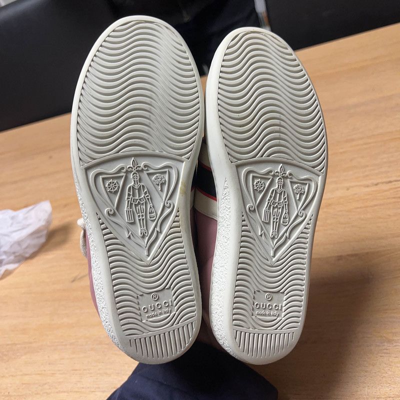 Gucci Gucci Ace Series Embroidered Low-Top Sneakers 0079 Size US 4 / IT 34 - 4 Thumbnail
