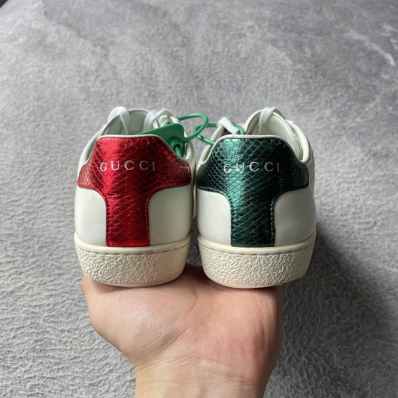 Gucci Gucci Ace Embroidered Fashion Sneakers for Women 0079 Size US 6 / IT 36 - 3 Thumbnail