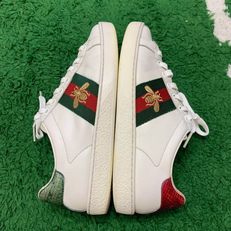 Gucci Gucci Ace Embroidered Fashion Sneakers for Women 0079 Size US 4 / IT 34 - 7 Thumbnail