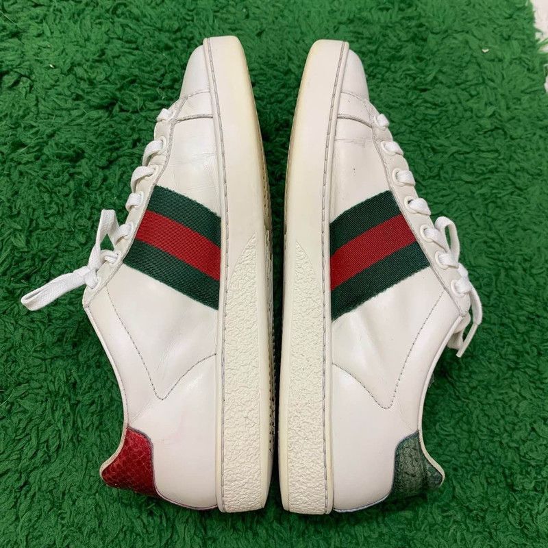 Gucci Gucci Ace Embroidered Fashion Sneakers for Women 0079 Size US 4 / IT 34 - 6 Thumbnail
