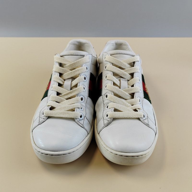 Gucci Gucci Ace Embroidered Fashion Sneakers for Women 0079 Size US 5 / IT 35 - 2 Thumbnail