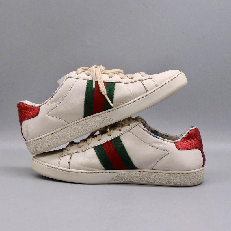 Gucci GUCCI Ace Stripe Low-Top Fashion Sneakers for Women 0079 Size US 6 / IT 36 - 9 Thumbnail