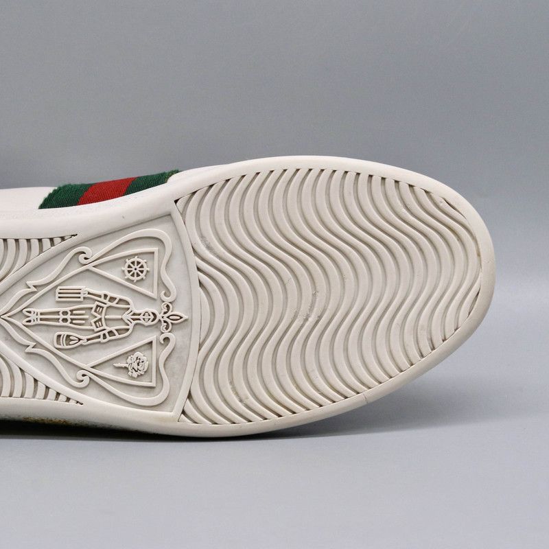 Gucci GUCCI Ace Stripe Low-Top Fashion Sneakers for Women 0079 Size US 6 / IT 36 - 12 Thumbnail