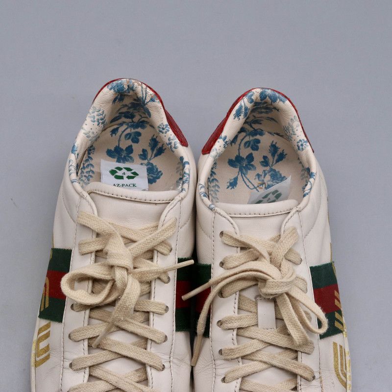 Gucci GUCCI Ace Stripe Low-Top Fashion Sneakers for Women 0079 Size US 6 / IT 36 - 8 Thumbnail