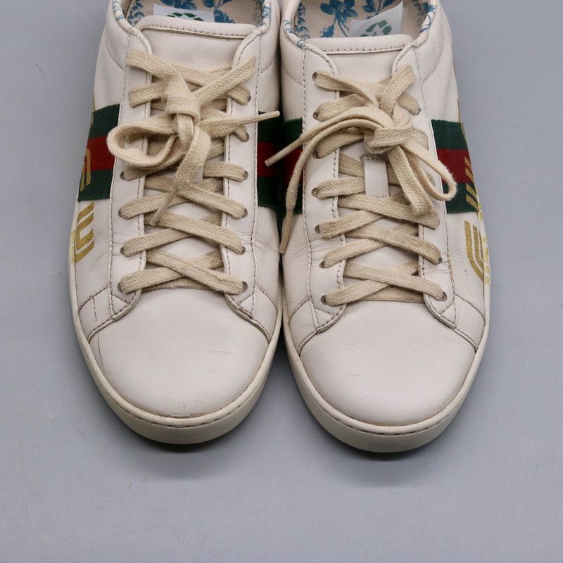 Gucci GUCCI Ace Stripe Low-Top Fashion Sneakers for Women 0079 Size US 6 / IT 36 - 7 Thumbnail