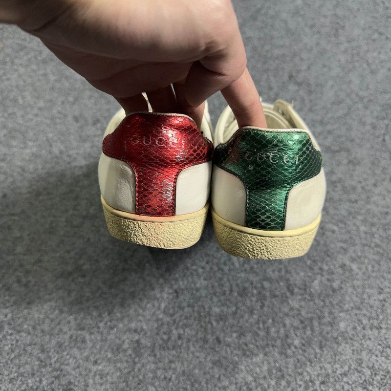 Gucci Gucci Ace Embroidered Fashion Sneakers 0079 Size US 5 / IT 35 - 3 Thumbnail
