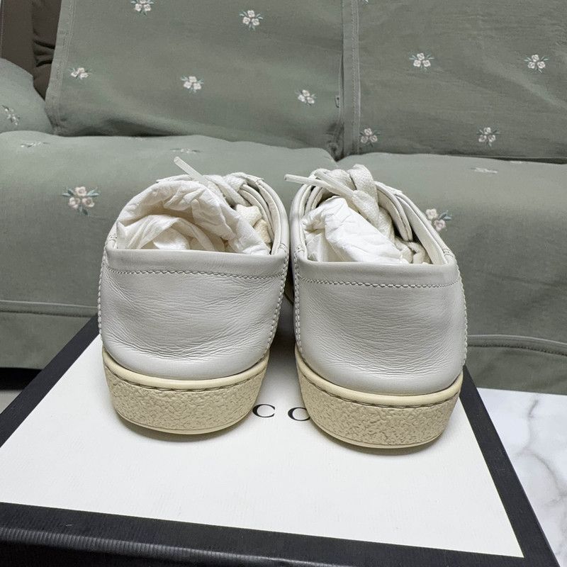 Gucci Gucci Ace Bee and Star Low-Top Sneakers 0079 Size US 5 / IT 35 - 3 Thumbnail