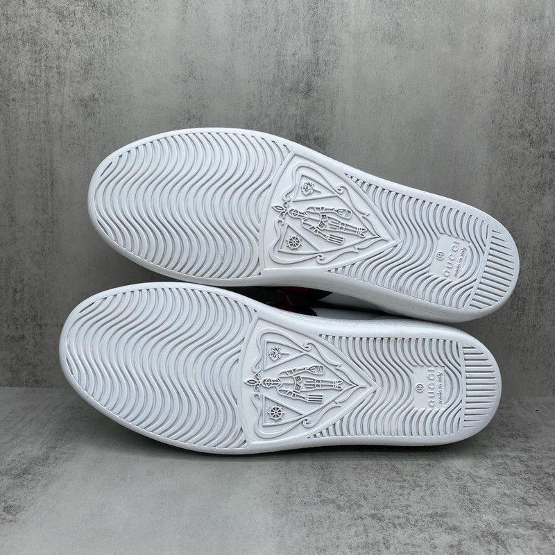 Gucci Gucci Ace Leather Ladybug White Sneakers 0079 Size US 4.5 / IT 34.5 - 7 Thumbnail