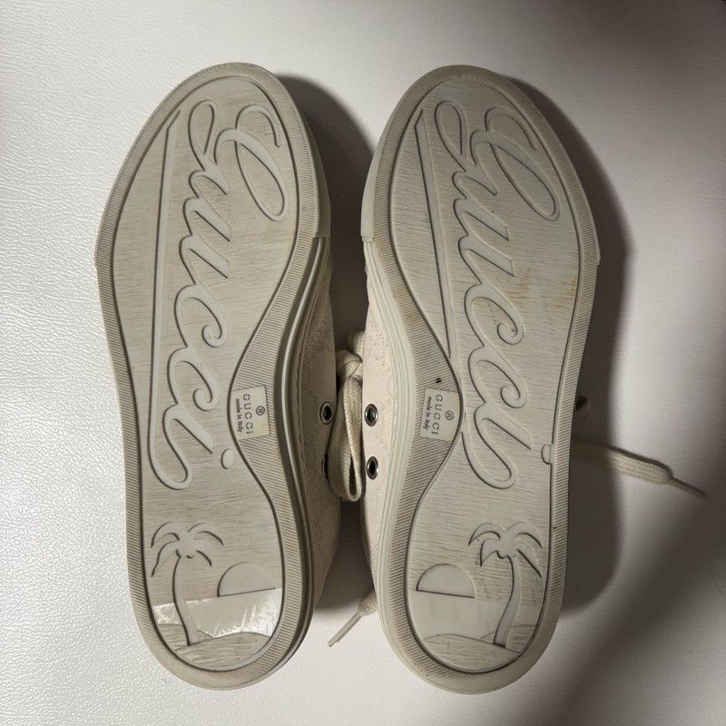 Gucci Gucci Low-Top GG Canvas Sneakers for Women 0079 Size US 5 / IT 35 - 4 Thumbnail