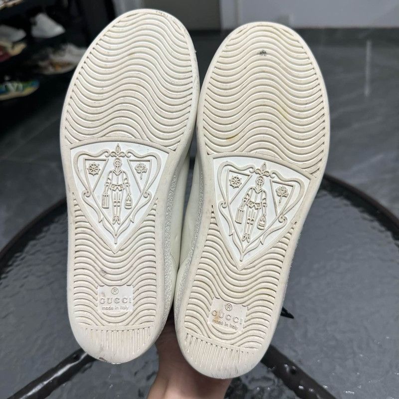 Gucci Gucci Ace Interlocking GG Low-Top Sneakers 0079 Size US 5.5 / IT 35.5 - 4 Thumbnail