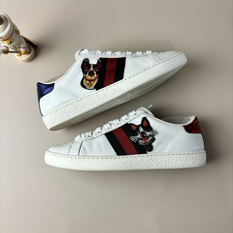 Gucci Gucci Ace "Year of the Dog" Fashion Sneakers 0079 Size US 5 / IT 35 - 5 Thumbnail