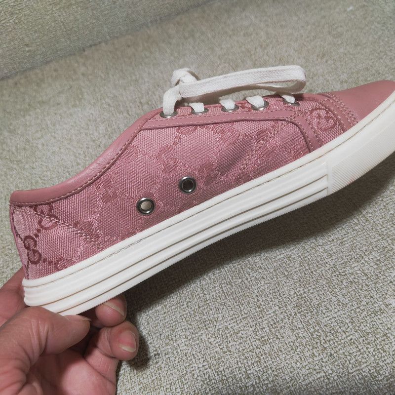Gucci Gucci Stylish Casual Sneakers for Women 0079 Size US 5 / IT 35 - 6 Thumbnail