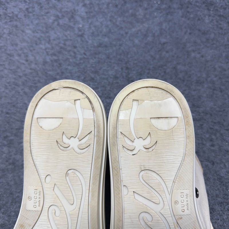 Gucci Gucci White Canvas Low-top Fashion Sneakers 0079 Size US 6 / IT 36 - 6 Thumbnail