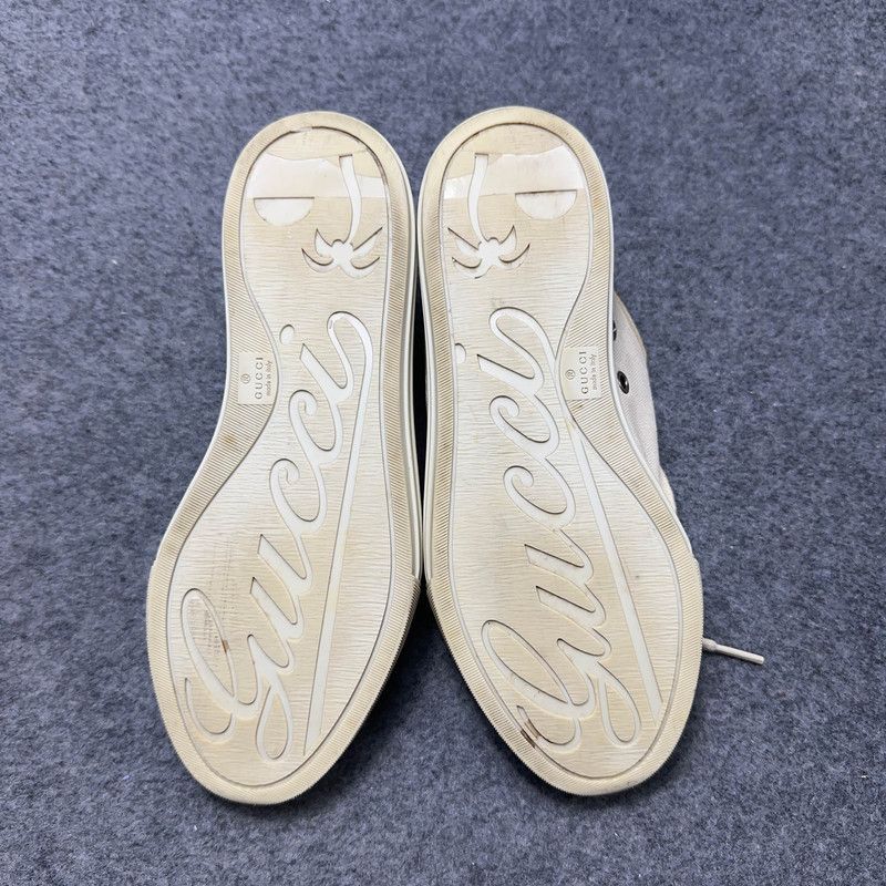 Gucci Gucci White Canvas Low-top Fashion Sneakers 0079 Size US 6 / IT 36 - 4 Thumbnail