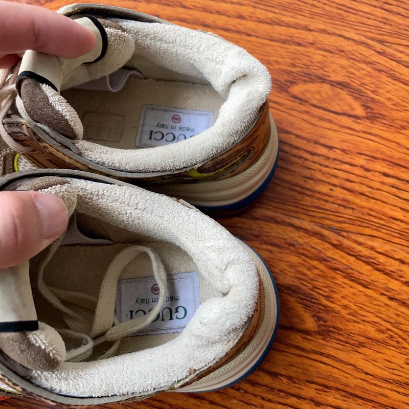 Gucci Gucci Ultrapace Brown Low-top Casual Sneakers 0079 Size US 5 / IT 35 - 7 Thumbnail