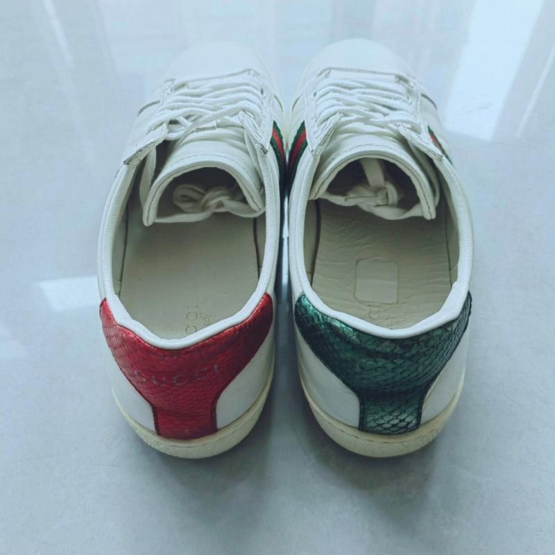 Gucci Gucci ACE Embroidered Fashion Sneakers for Women 0079 Size US 6 / IT 36 - 3 Thumbnail