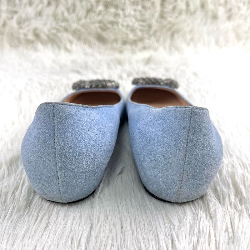 Gucci Gucci Stylish Flat Shoes for Women in Blue 0079 Size US 5 / IT 35 - 3 Thumbnail