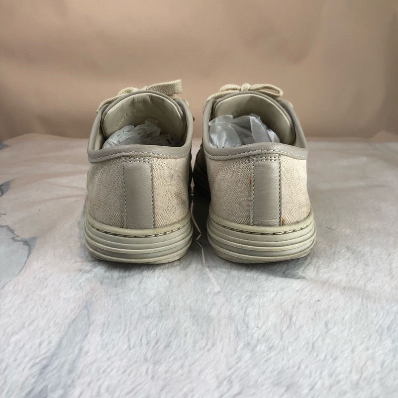 Gucci Gucci Low-Top GG Canvas Sneakers for Women 0079 Size US 5 / IT 35 - 4 Thumbnail