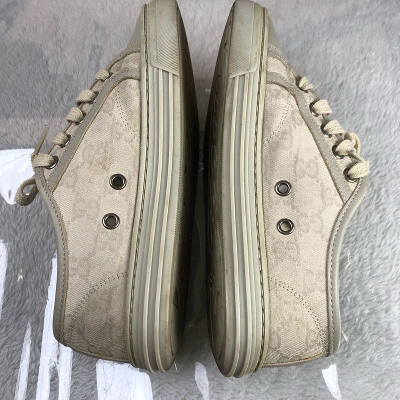 Gucci Gucci Low-Top GG Canvas Sneakers for Women 0079 Size US 5 / IT 35 - 6 Thumbnail