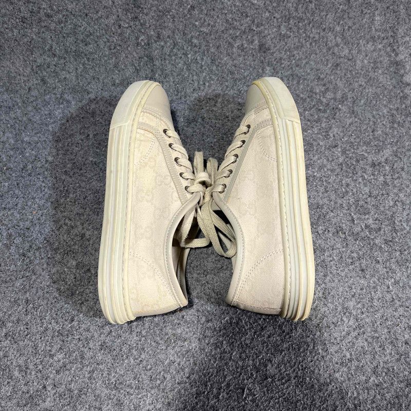 Gucci Gucci Low-Top Canvas Sneakers for Women 0079 Size US 4 / IT 34 - 3 Thumbnail