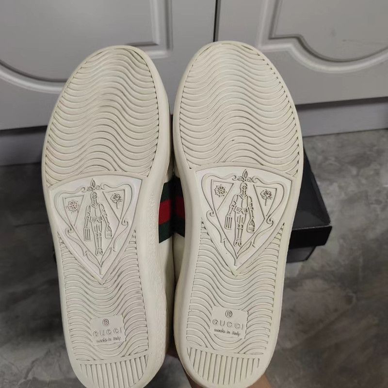 Gucci Gucci Ace Fashion Sneakers for Women 0079 Size US 6 / IT 36 - 4 Thumbnail