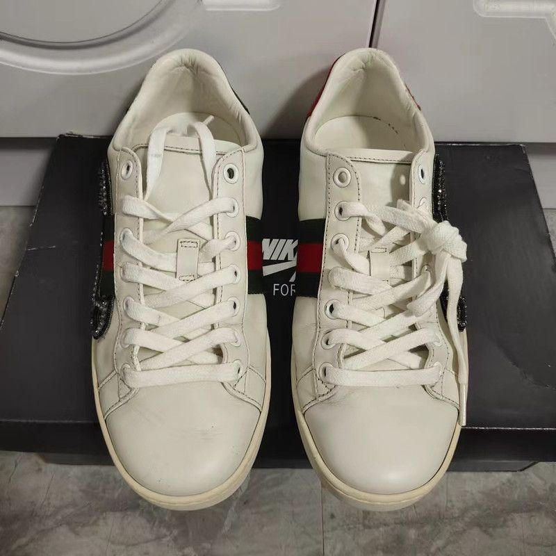 Gucci Gucci Ace Fashion Sneakers for Women 0079 Size US 6 / IT 36 - 2 Thumbnail