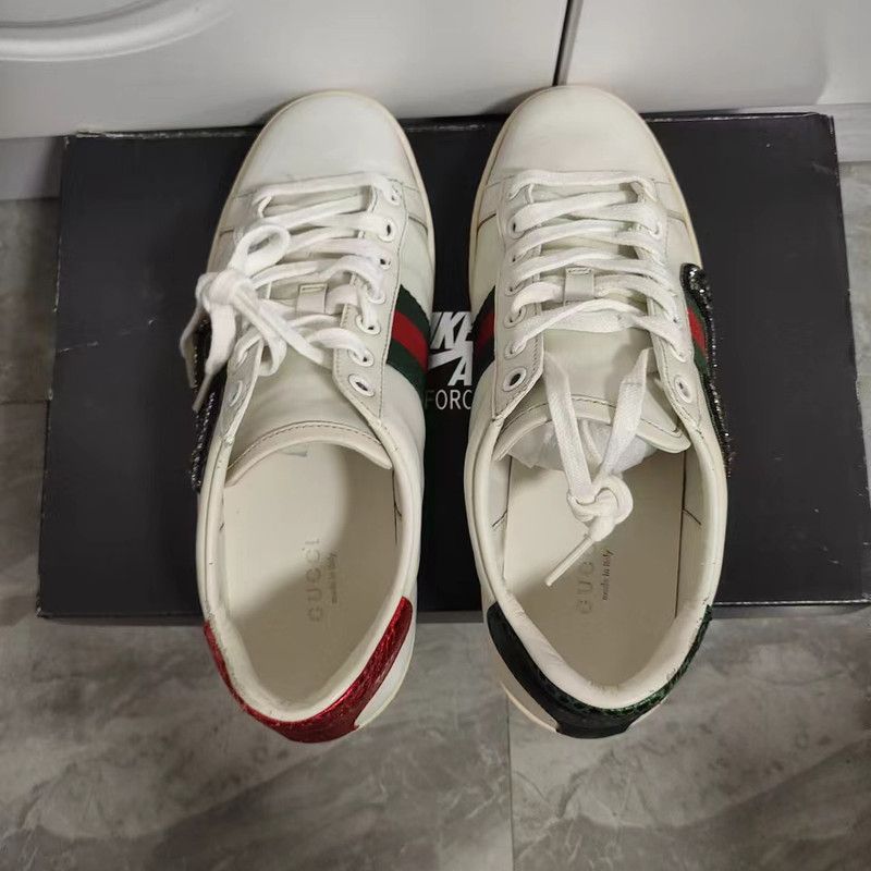 Gucci Gucci Ace Fashion Sneakers for Women 0079 Size US 6 / IT 36 - 11 Thumbnail