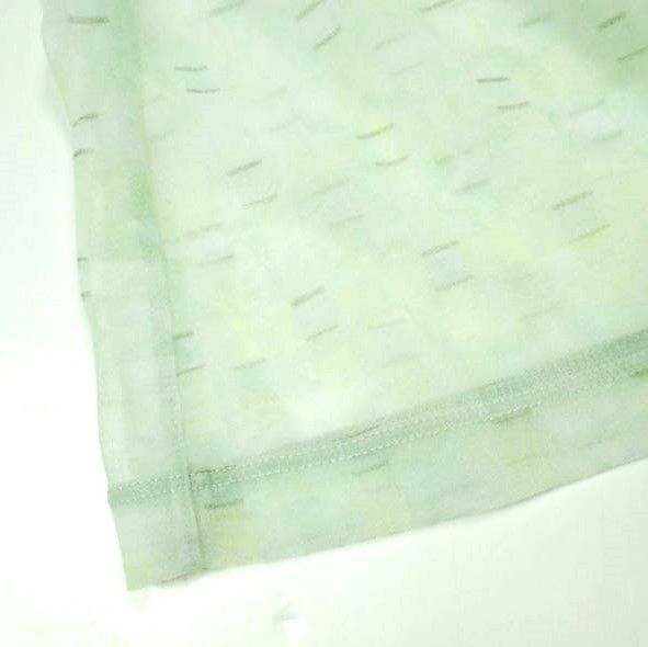 Other Other Mame Kurogouchi Marble Printed Plaid Sheer High Neck Top Others Tops MM23SS-JS020 DUTY FREE for USA Size ONE SIZE - 7 Thumbnail