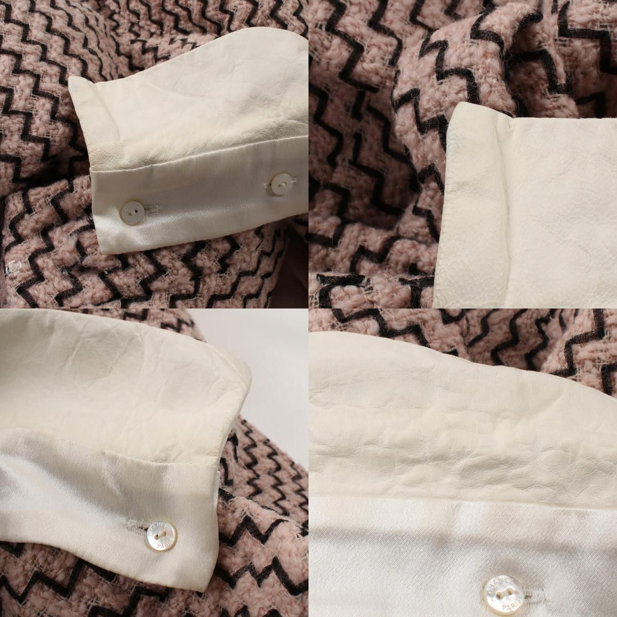 Chanel Chanel Chanel P54270V40652 Wool Nylon Outerwear Others Outerwear P54270V40652 Size ONE SIZE - 9 Thumbnail