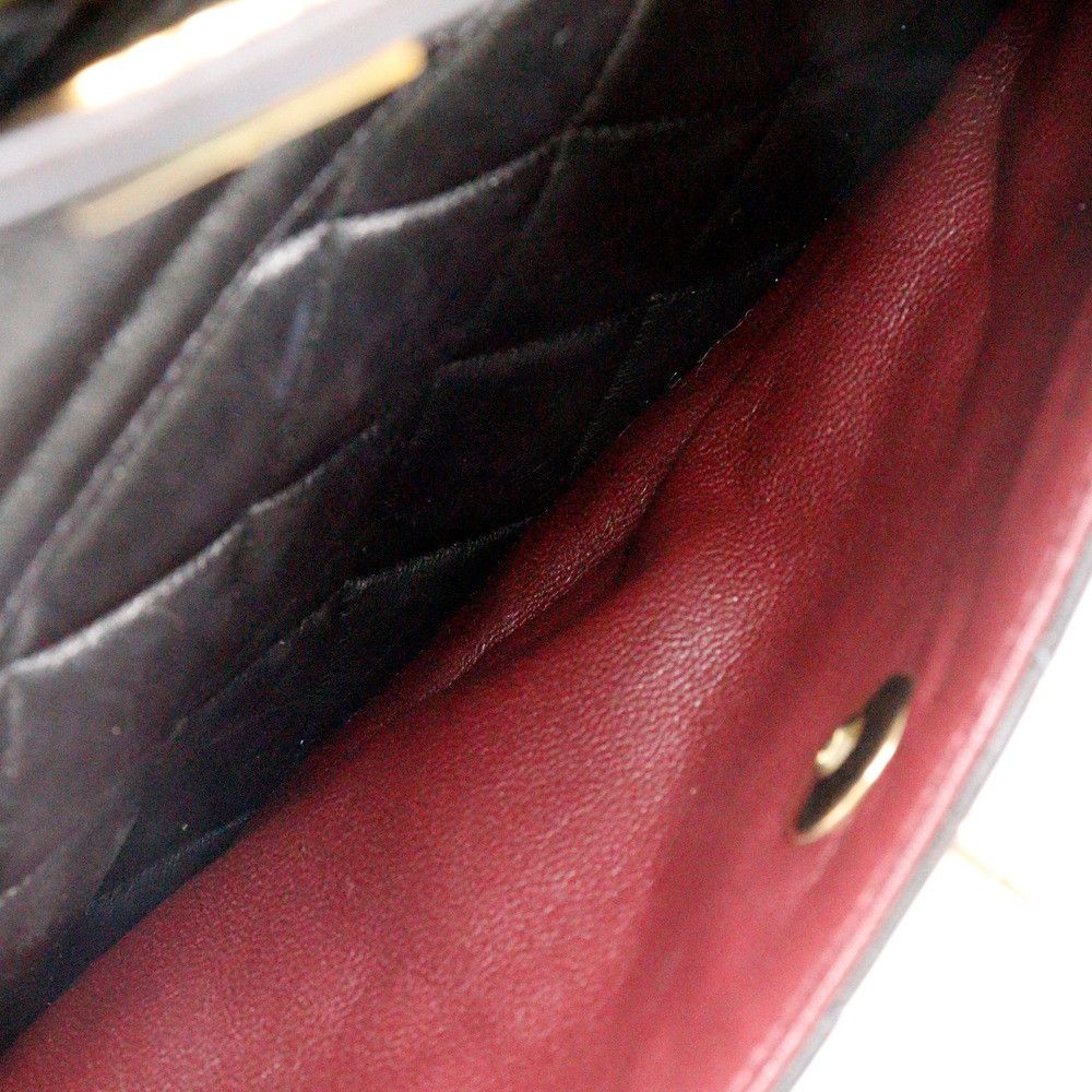 Chanel Chanel Chanel Double Coco Matelasse Lambskin Shoulder Bag Leather Shoulder Bag Size ONE SIZE - 7 Thumbnail