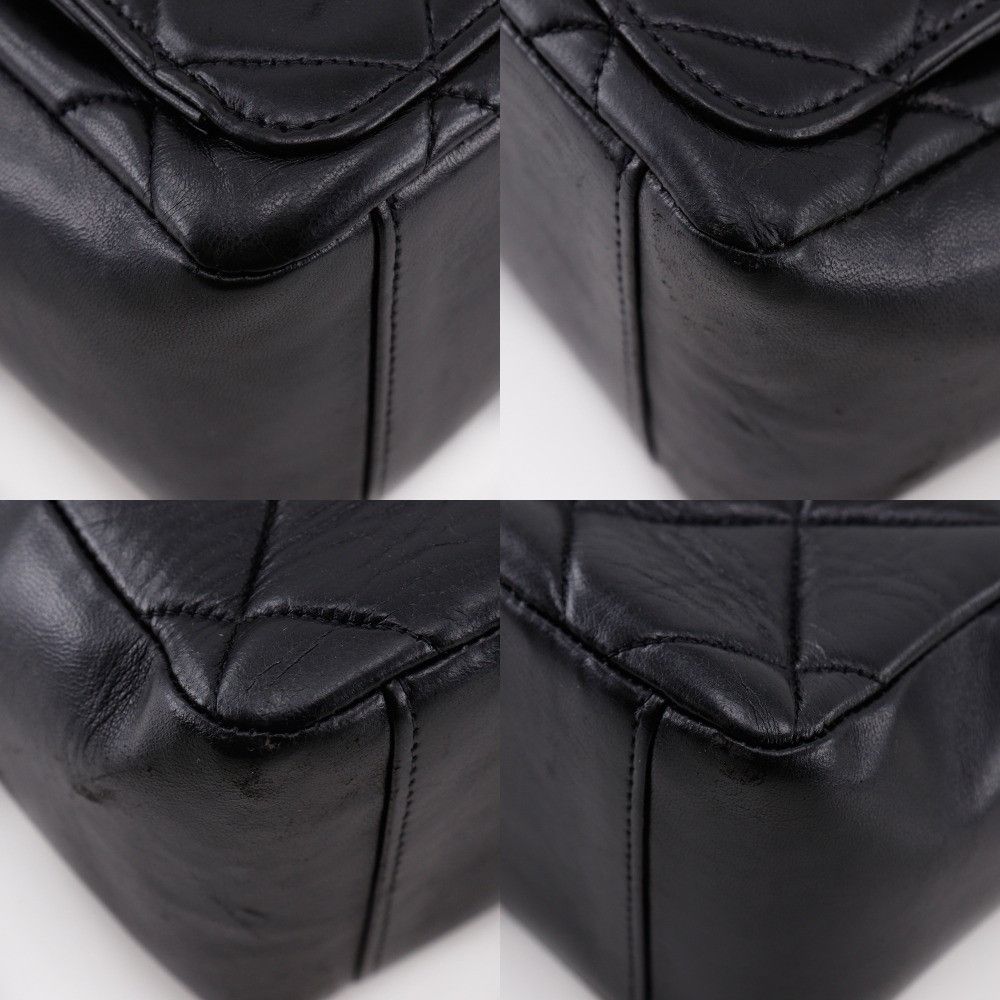Chanel Chanel Chanel Double Coco Matelasse Lambskin Shoulder Bag Leather Shoulder Bag Size ONE SIZE - 4 Thumbnail