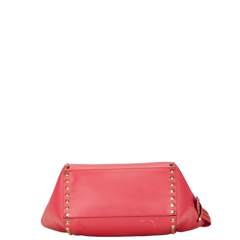 Valentino Valentino Roman Studs Leather 2way Bag Leather Shoulder Bag DUTY FREE for USA