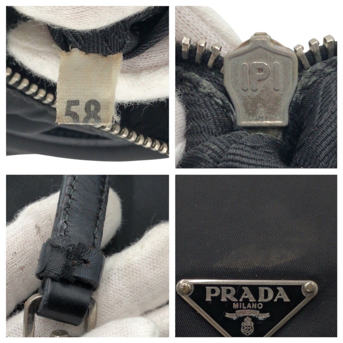 Prada Prada Prada Tessuto Triangle Logo Nylon 2way Bag Others Shoulder Bag Size ONE SIZE - 4 Thumbnail