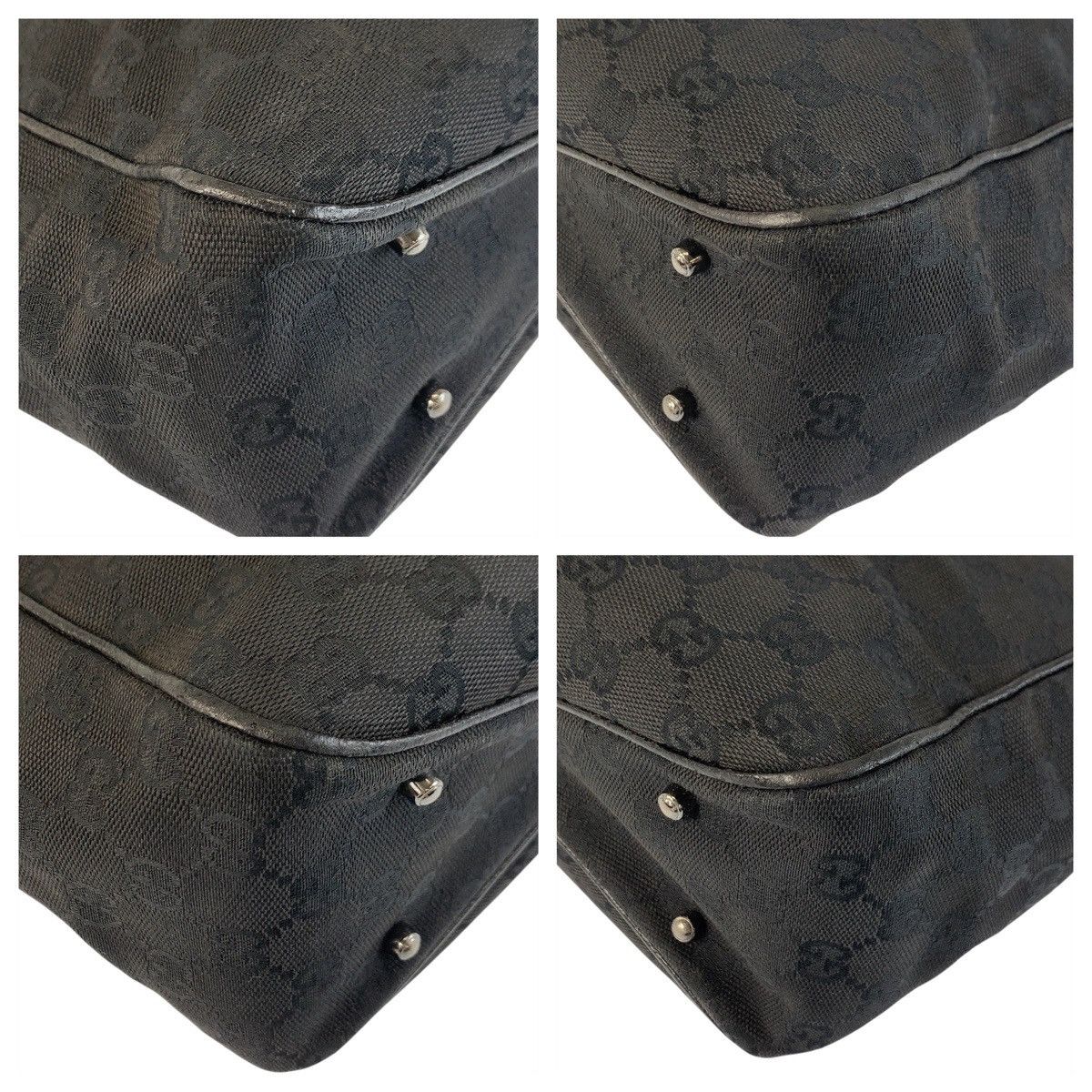 Gucci Gucci Gucci GG Canvas Leather 2way Bag Canvas Shoulder Bag 113019 DUTY FREE for USA Size ONE SIZE - 3 Thumbnail