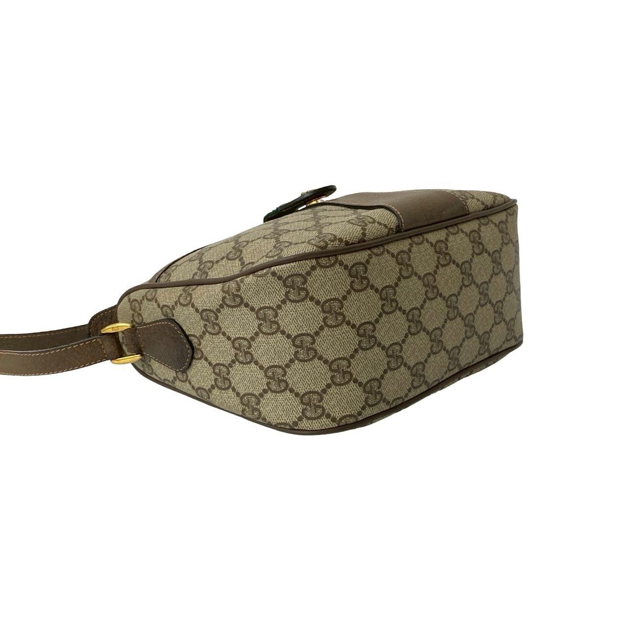 Gucci Gucci Gucci Old Gucci GG Logo Leather Shoulder Bag Leather Shoulder Bag Size ONE SIZE - 8 Thumbnail