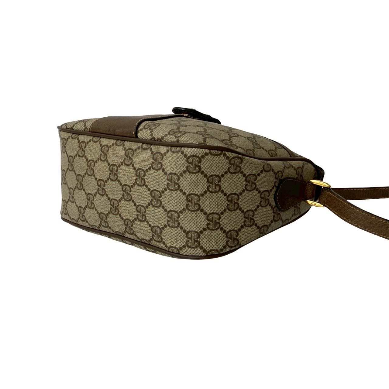 Gucci Gucci Gucci Old Gucci GG Logo Leather Shoulder Bag Leather Shoulder Bag Size ONE SIZE - 9 Thumbnail