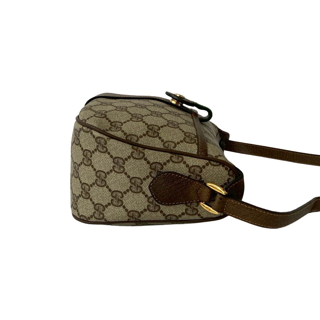 Gucci Gucci Gucci Old Gucci GG Logo Leather Shoulder Bag Leather Shoulder Bag Size ONE SIZE - 7 Thumbnail