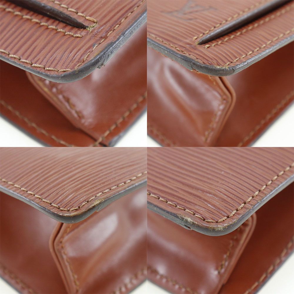 Louis Vuitton Louis Vuitton Louis Vuitton Seliere Dragonne Epi Leather Clutch Bag Leather Clutch Bag Size ONE SIZE - 4 Thumbnail