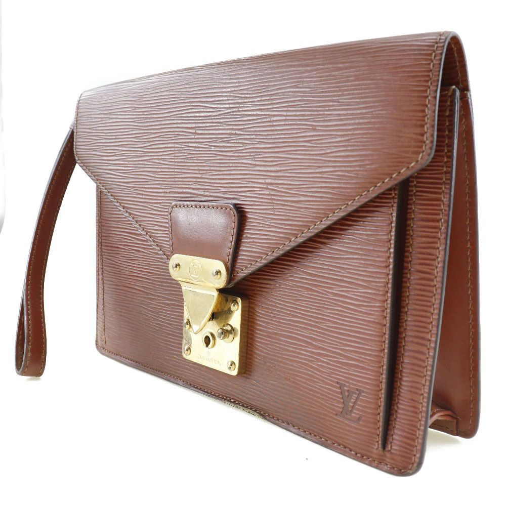 Louis Vuitton Louis Vuitton Louis Vuitton Seliere Dragonne Epi Leather Clutch Bag Leather Clutch Bag Size ONE SIZE - 2 Thumbnail