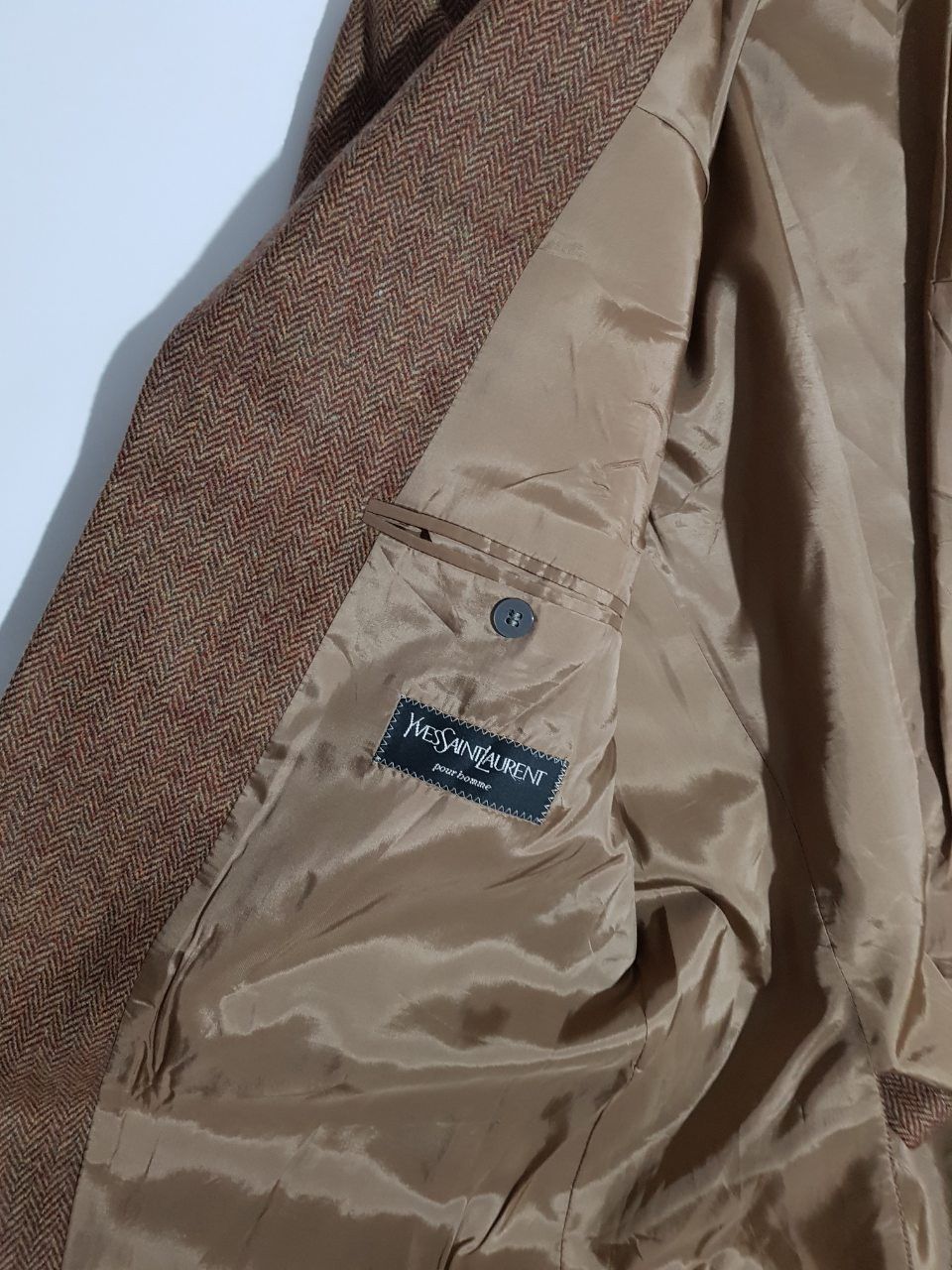 Yves Saint Laurent Blazer Brown Wool