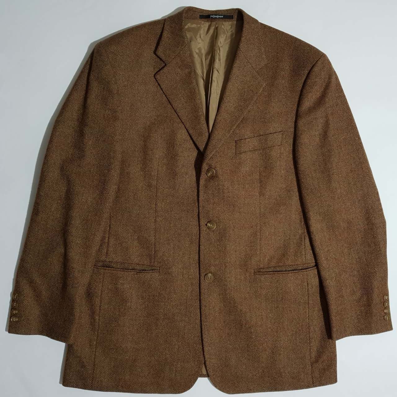 Yves Saint Laurent Blazer Brown Wool