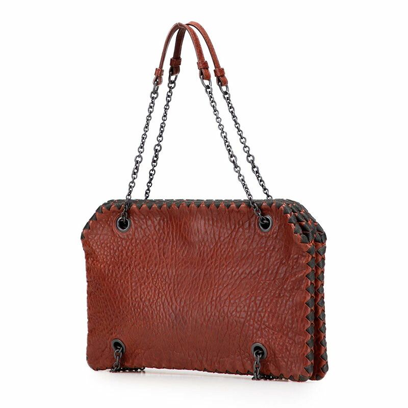 Bottega Veneta Bottega Veneta Bottega Veneta Chain Leather Shoulder Bag Leather Shoulder Bag Size ONE SIZE - 2 Thumbnail