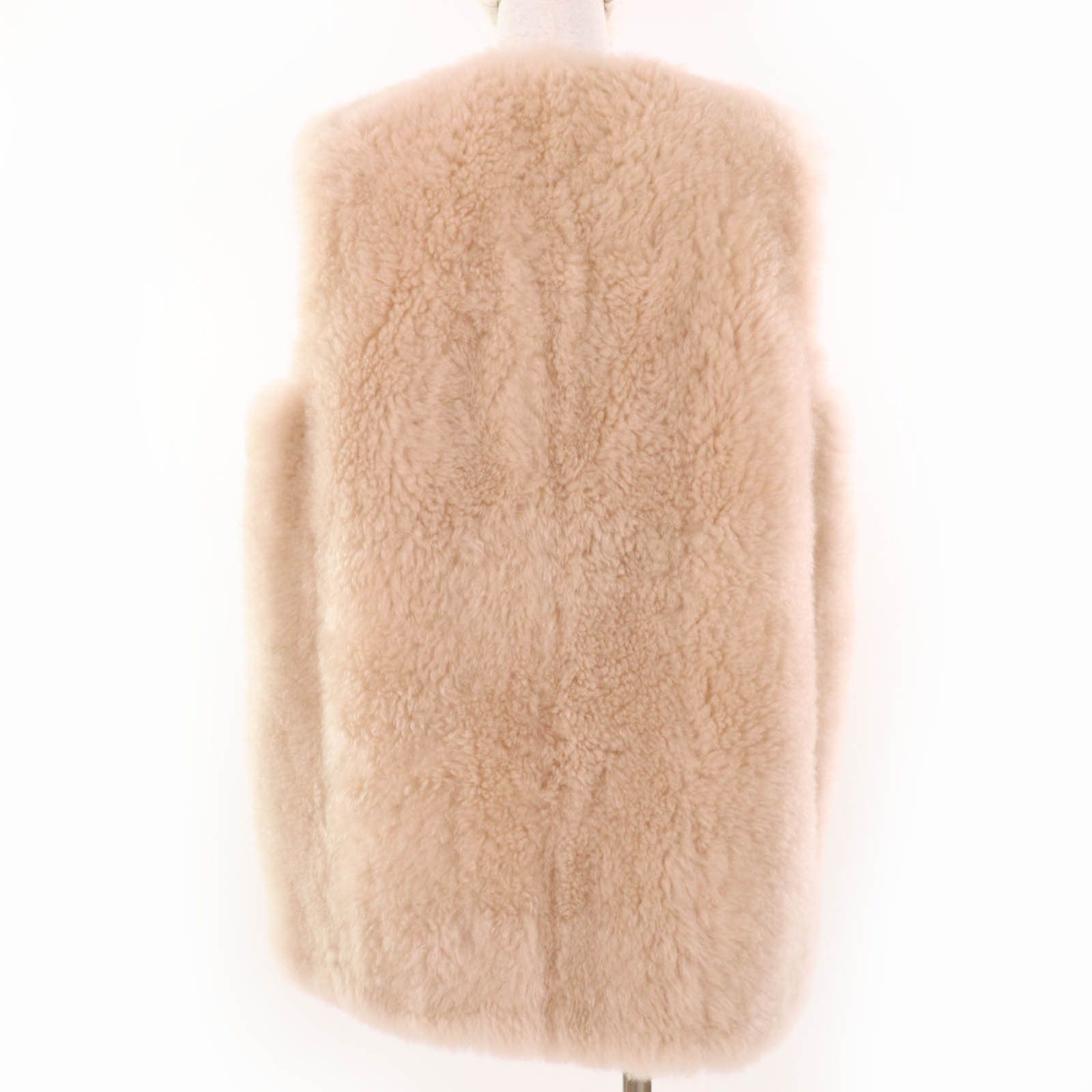 Other Other Drawer 100% cashmere leather fur coat Leather Tops Size ONE SIZE - 3 Thumbnail