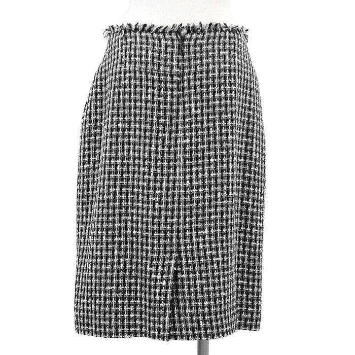 Chanel Chanel Chanel Tweed Skirt Others Skirts 04A P23976 Size ONE SIZE - 5 Thumbnail