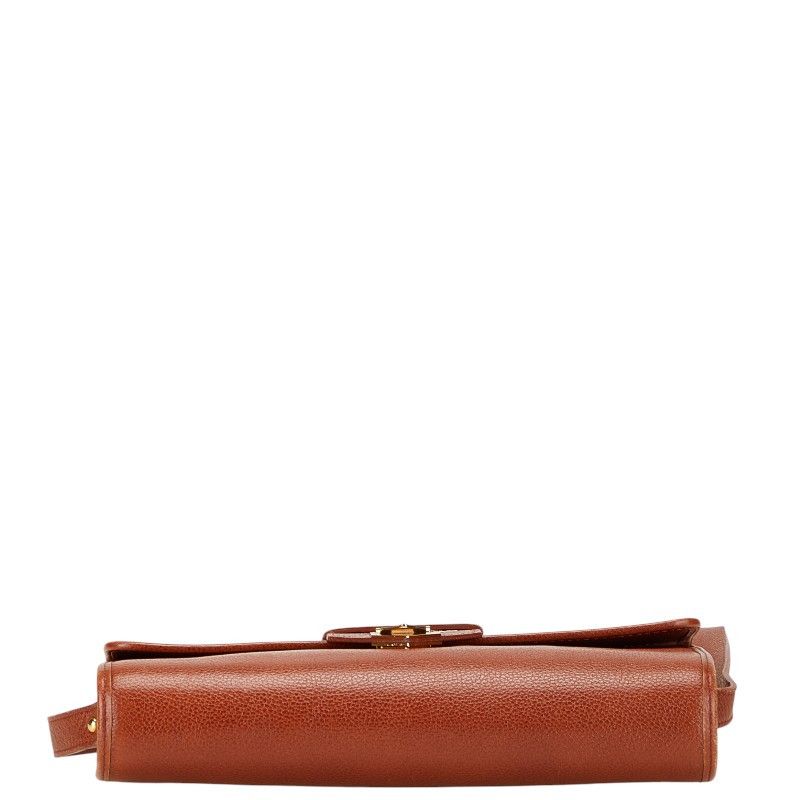 Yves Saint Laurent Yves Saint Laurent Saint Laurent Leather Shoulder Bag Leather Shoulder Bag Size ONE SIZE - 3 Thumbnail