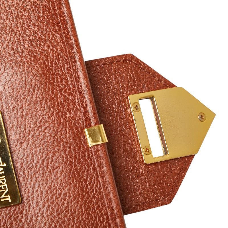 Yves Saint Laurent Yves Saint Laurent Saint Laurent Leather Shoulder Bag Leather Shoulder Bag Size ONE SIZE - 8 Thumbnail