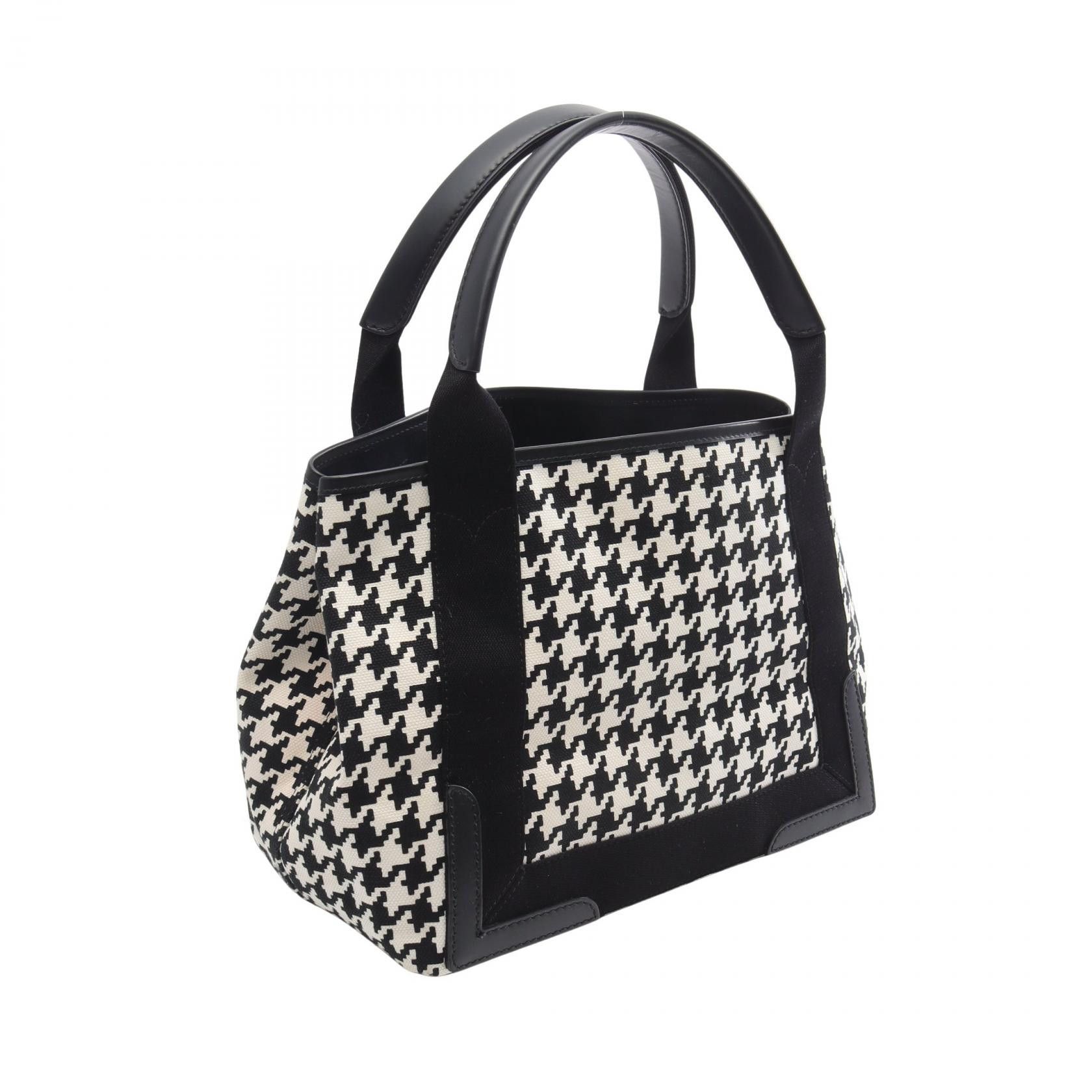 Balenciaga Balenciaga Balenciaga NAVY CABAS S Canvas Leather Tote Bag Canvas Tote Bag 339933 Size ONE SIZE - 2 Thumbnail