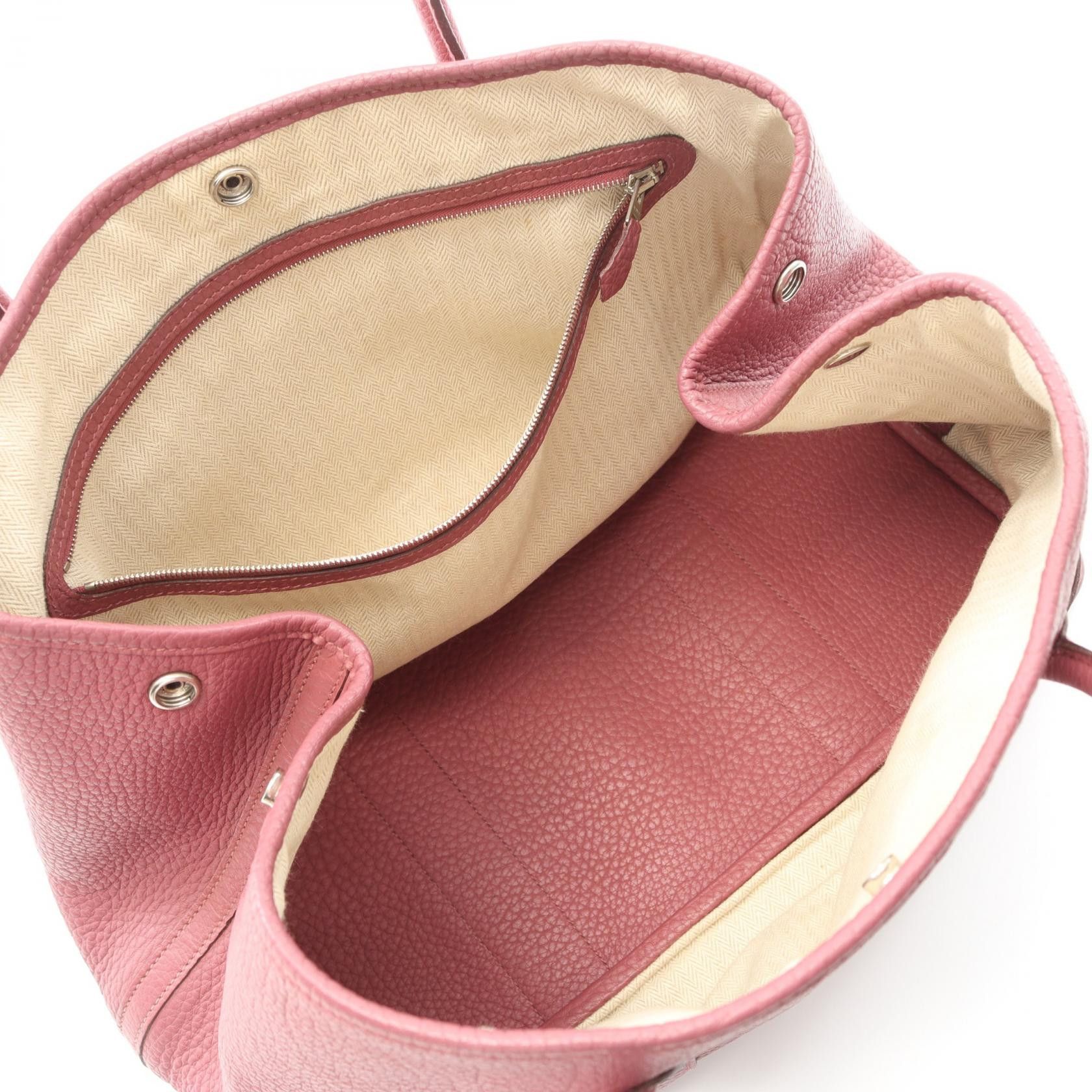 Hermes Hermes Hermes Garden Party Negonda Tote Bag Leather Tote Bag Stamp P (2012) Size ONE SIZE - 3 Thumbnail