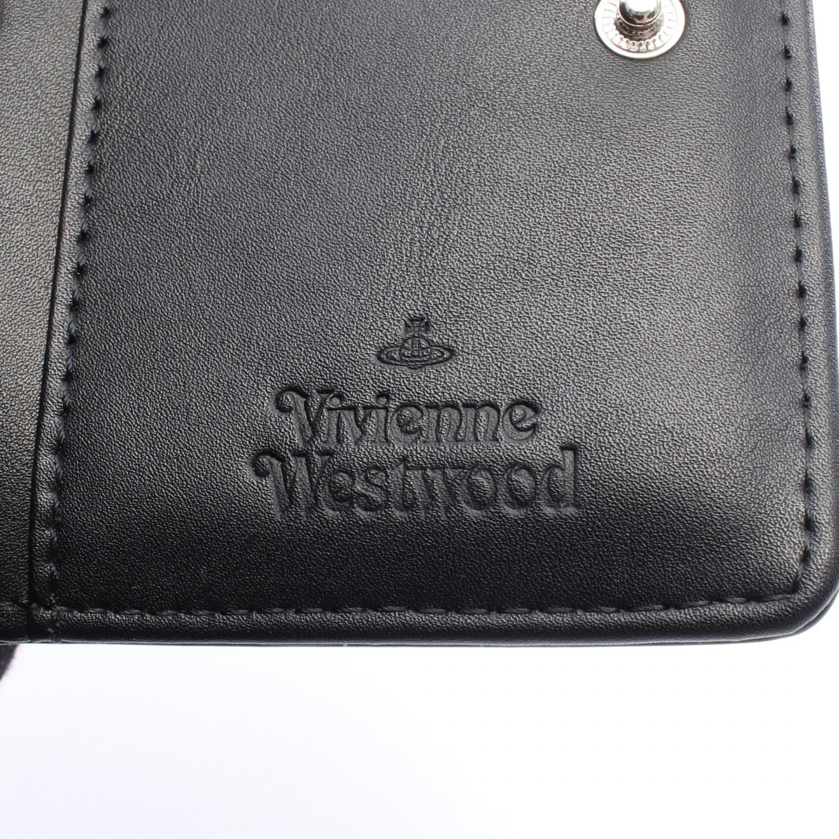 Vivienne Westwood Vivienne Westwood Vivienne Westwood Red Label ANNIE WALLET WITH COIN POCKET Leather Wallet Leather Short Wallet 51010055S000RN405 Size ONE SIZE - 4 Thumbnail